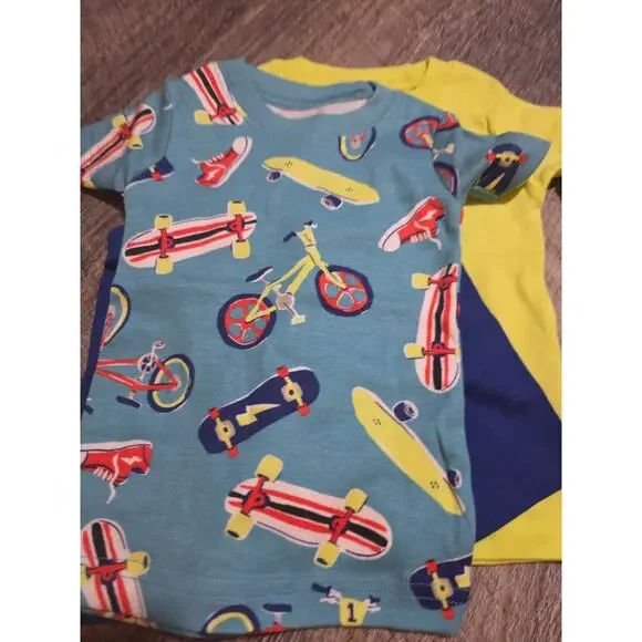 Carter's Baby Boys 6 Month Skater Wardrobe NWT 8pc Bundle Pants Sets MSRP $108 - Picture 6 of 8
